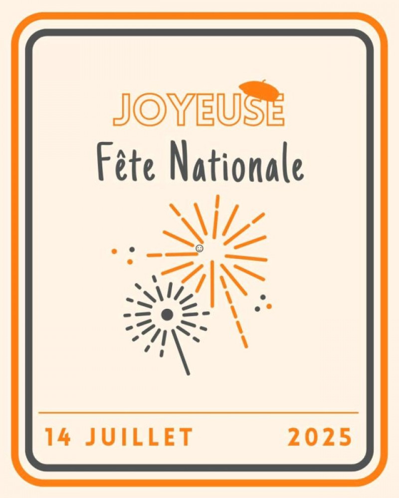 Bonne fête nationale à toutes et à tous !