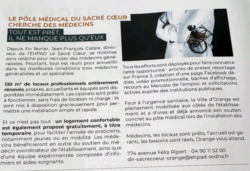 actualité EHPAD SEDNA