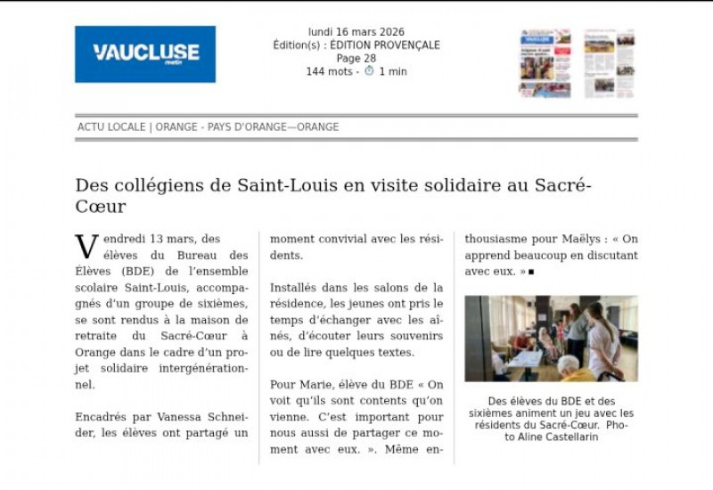 résidence médicalisée SEDNA France