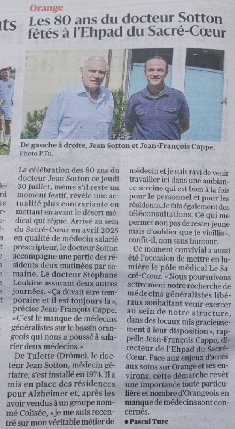 résidence médicalisée SEDNA France