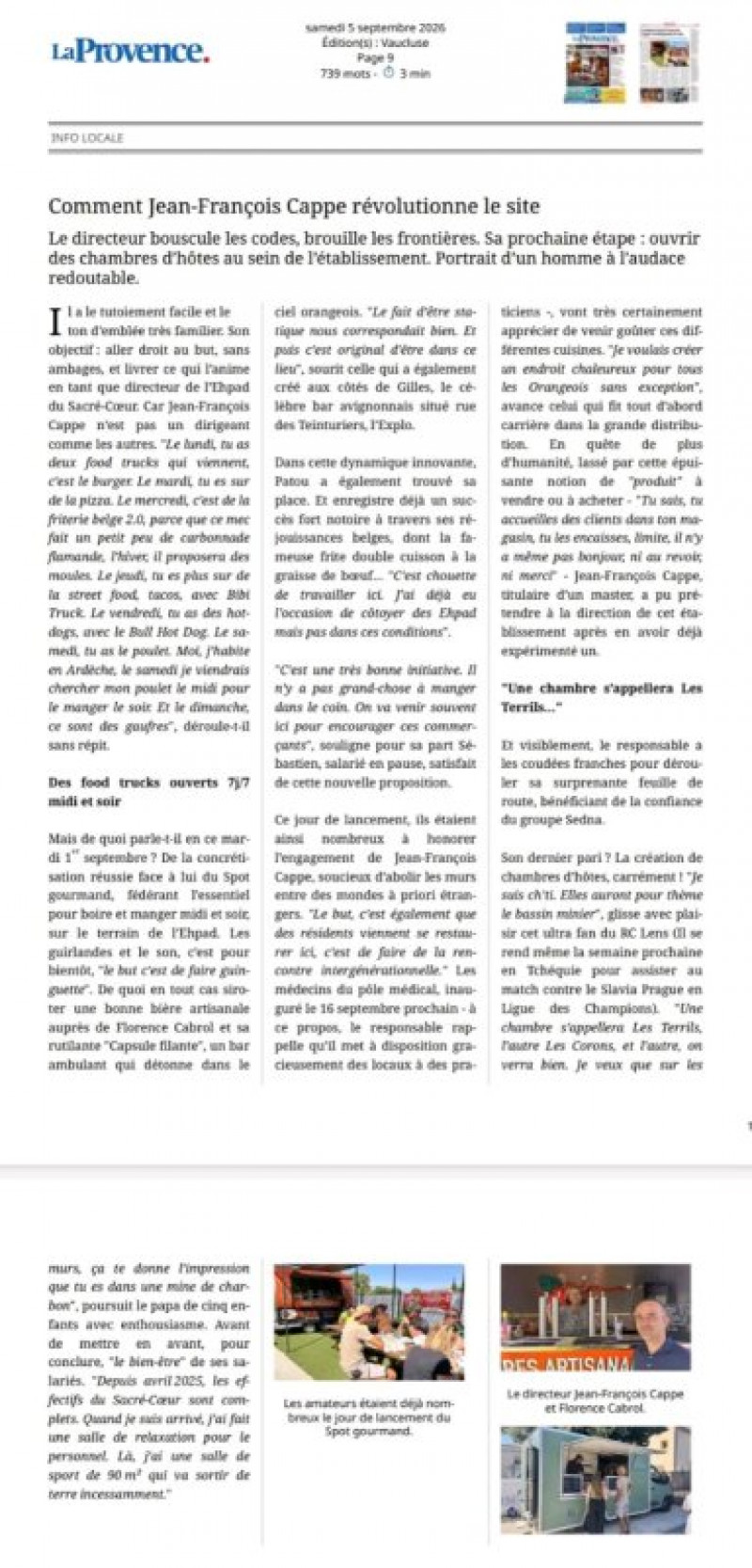 résidence médicalisée SEDNA France