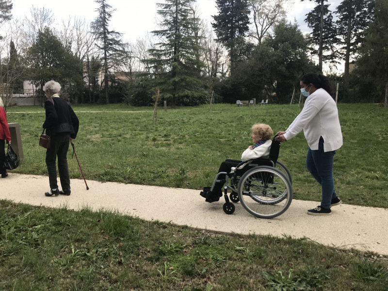 Ballade dans le parc :