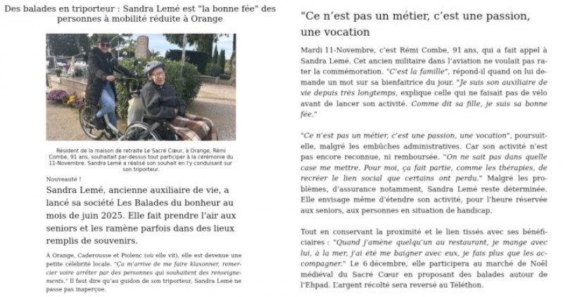 actualité EHPAD SEDNA