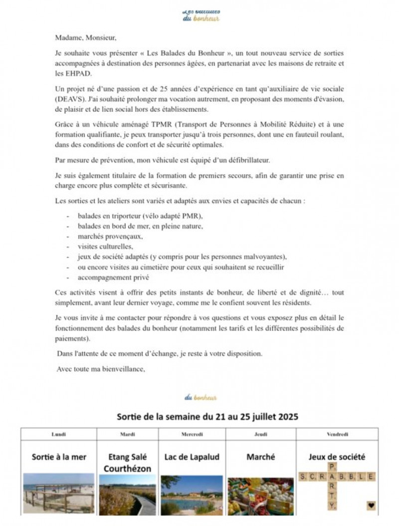 actualité EHPAD SEDNA