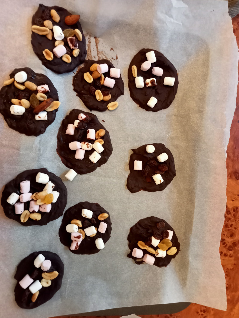 Confection de Mendiants de Noël au Sacré Coeur