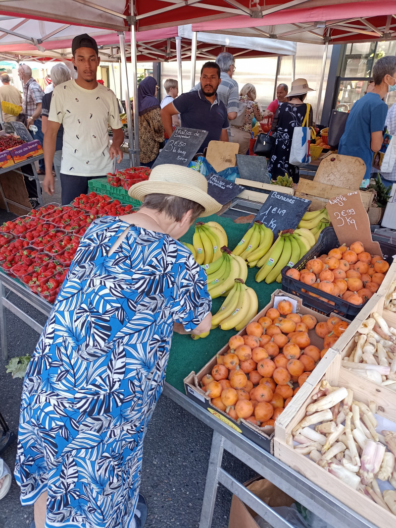 Une sortie au marché d'Orange