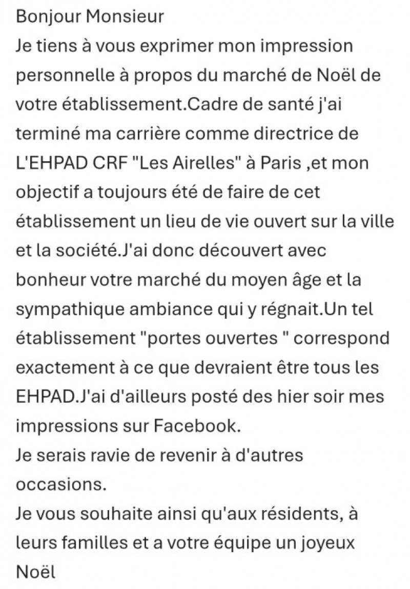 actualité EHPAD SEDNA