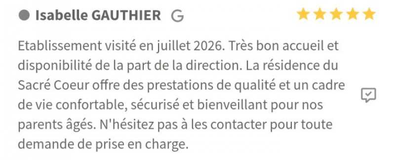 résidence médicalisée SEDNA France
