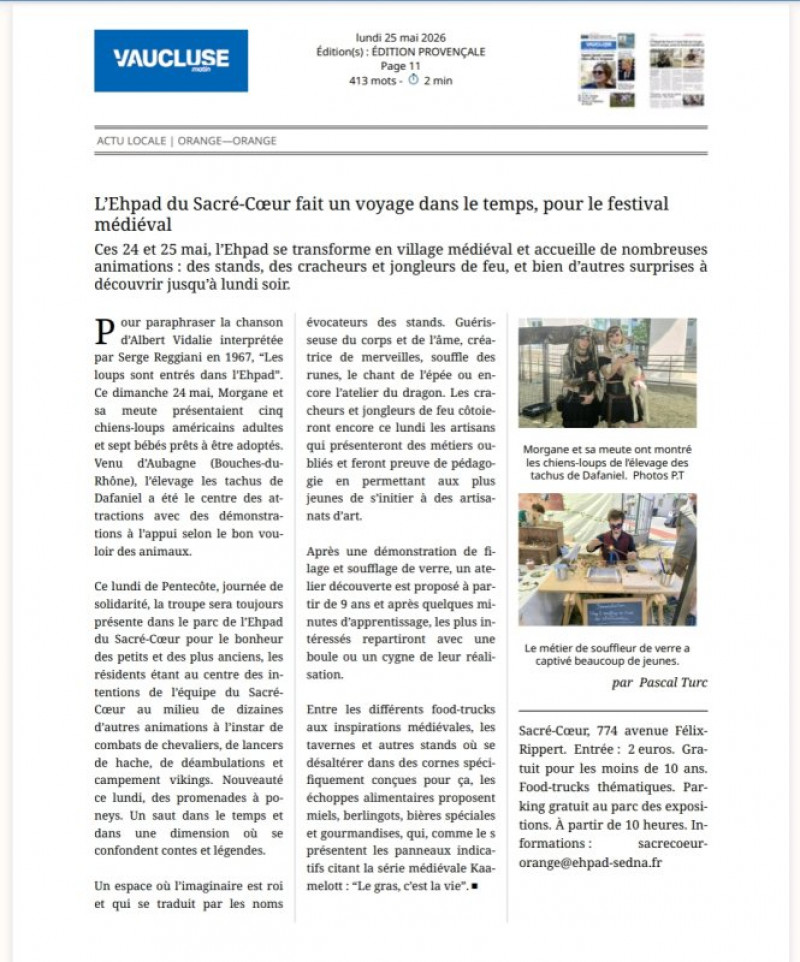 résidence médicalisée SEDNA France