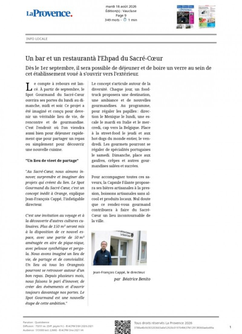 résidence médicalisée SEDNA France