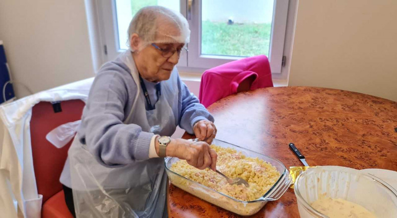 La Réalisation d'un Gratin de Pâtes en Cuisine Thérapeutique