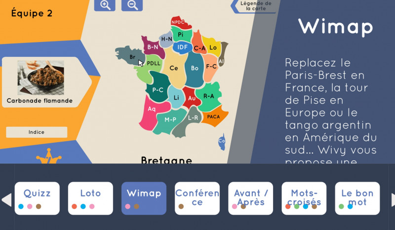 Application Wivy le vendredi 4 avril 2019