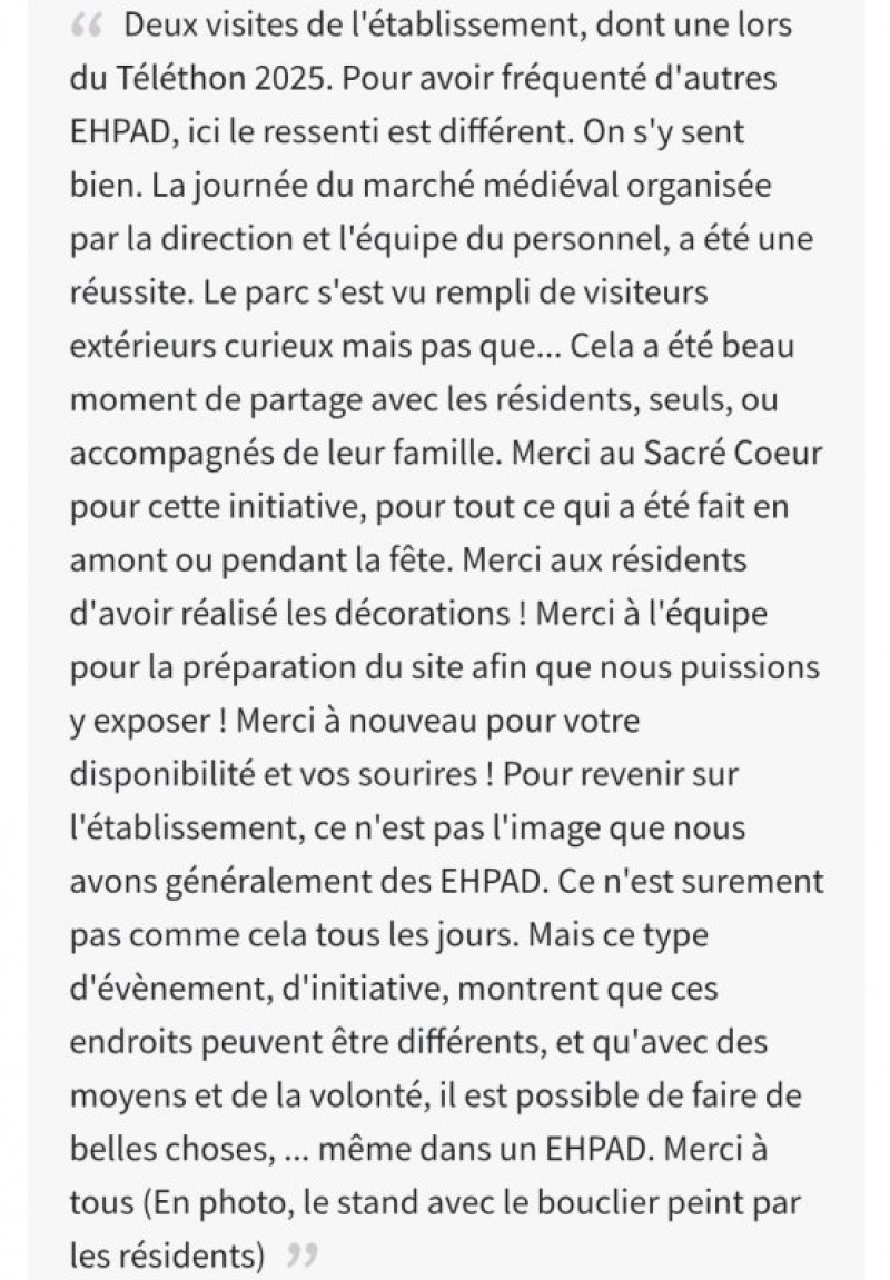 actualité EHPAD SEDNA