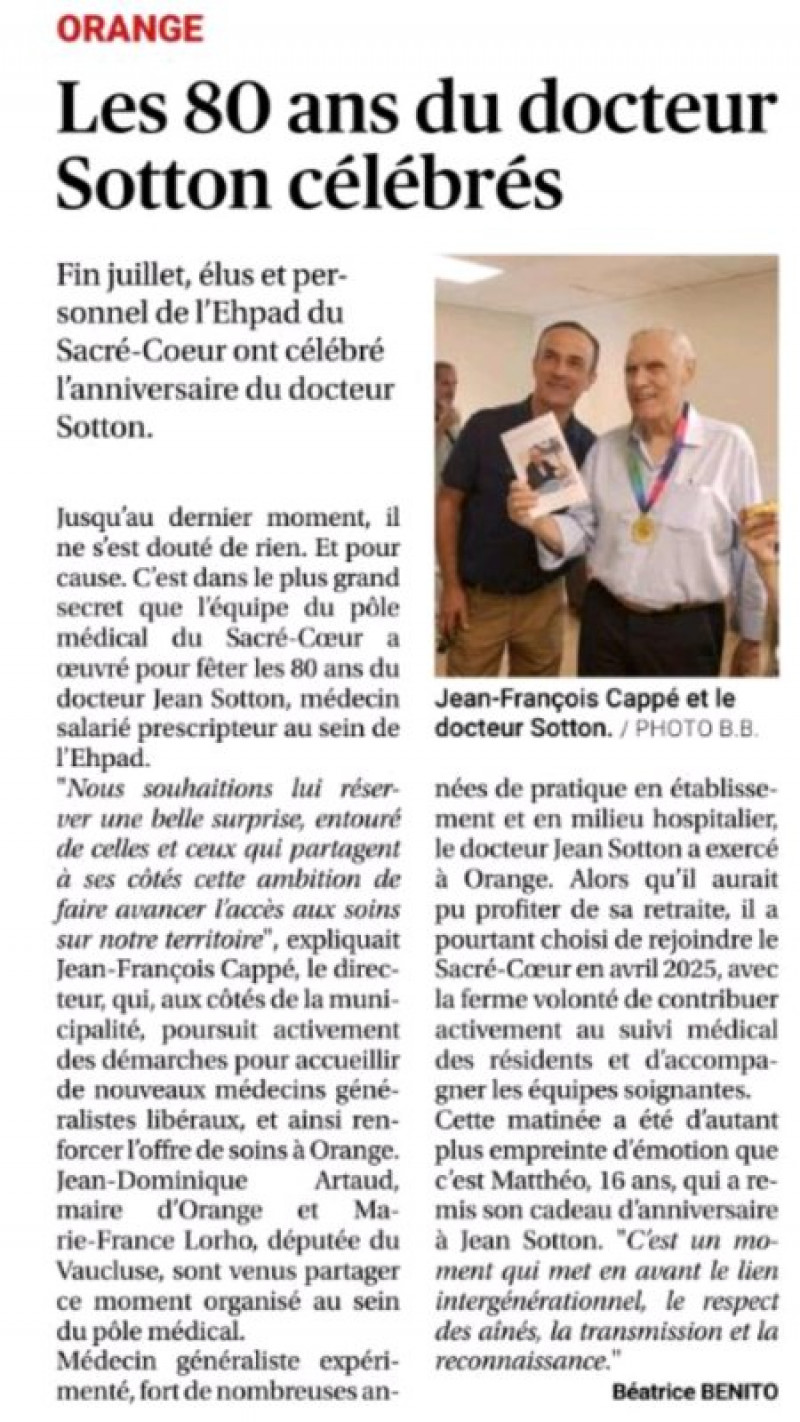 résidence médicalisée SEDNA France