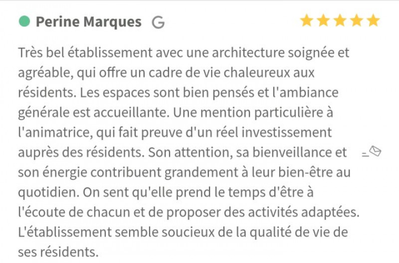 résidence médicalisée SEDNA France