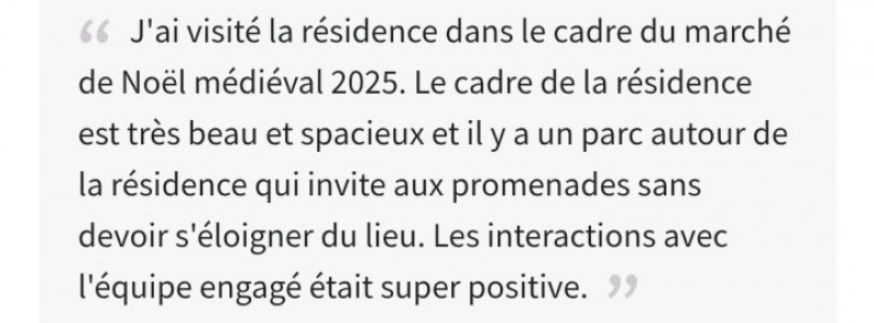 actualité EHPAD SEDNA