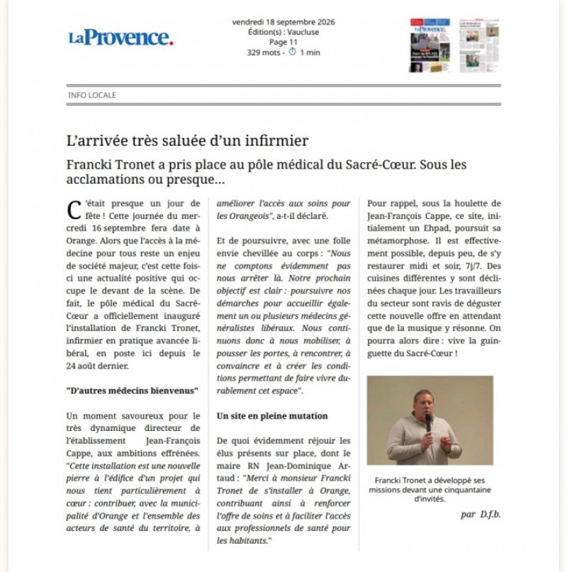 résidence médicalisée SEDNA France