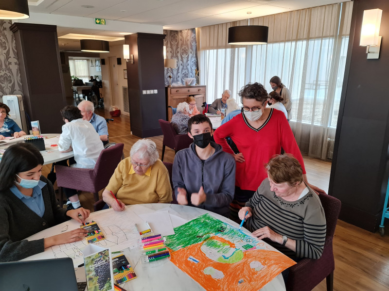 Rencontre intergénérationnelle autour de la Bourgogne