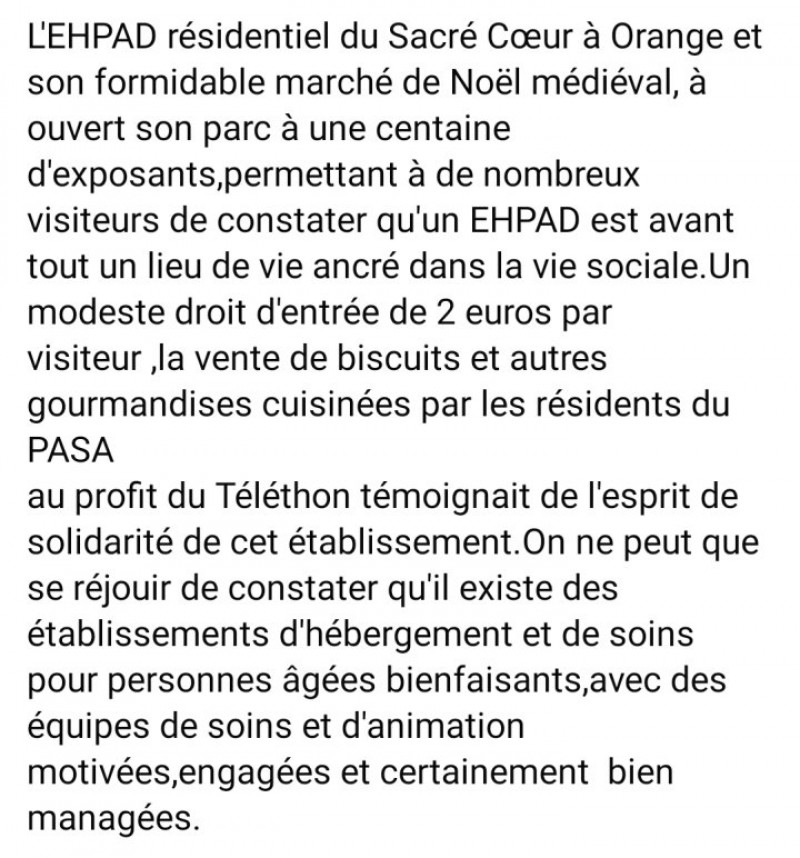 actualité EHPAD SEDNA