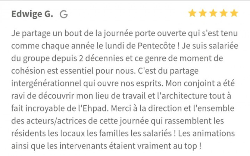 résidence médicalisée SEDNA France