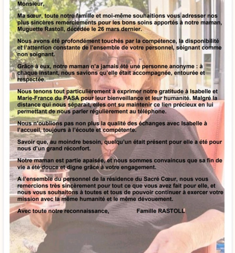 résidence médicalisée SEDNA France