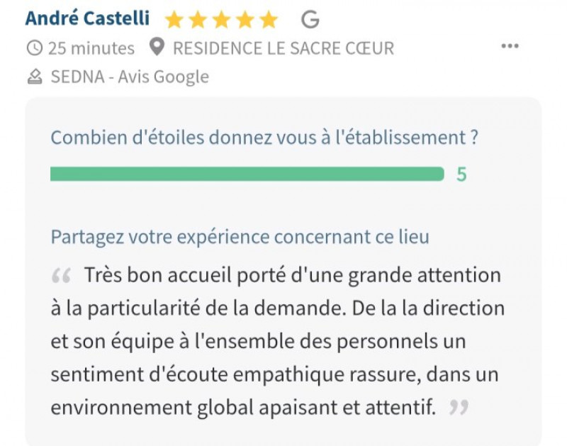 résidence médicalisée SEDNA France