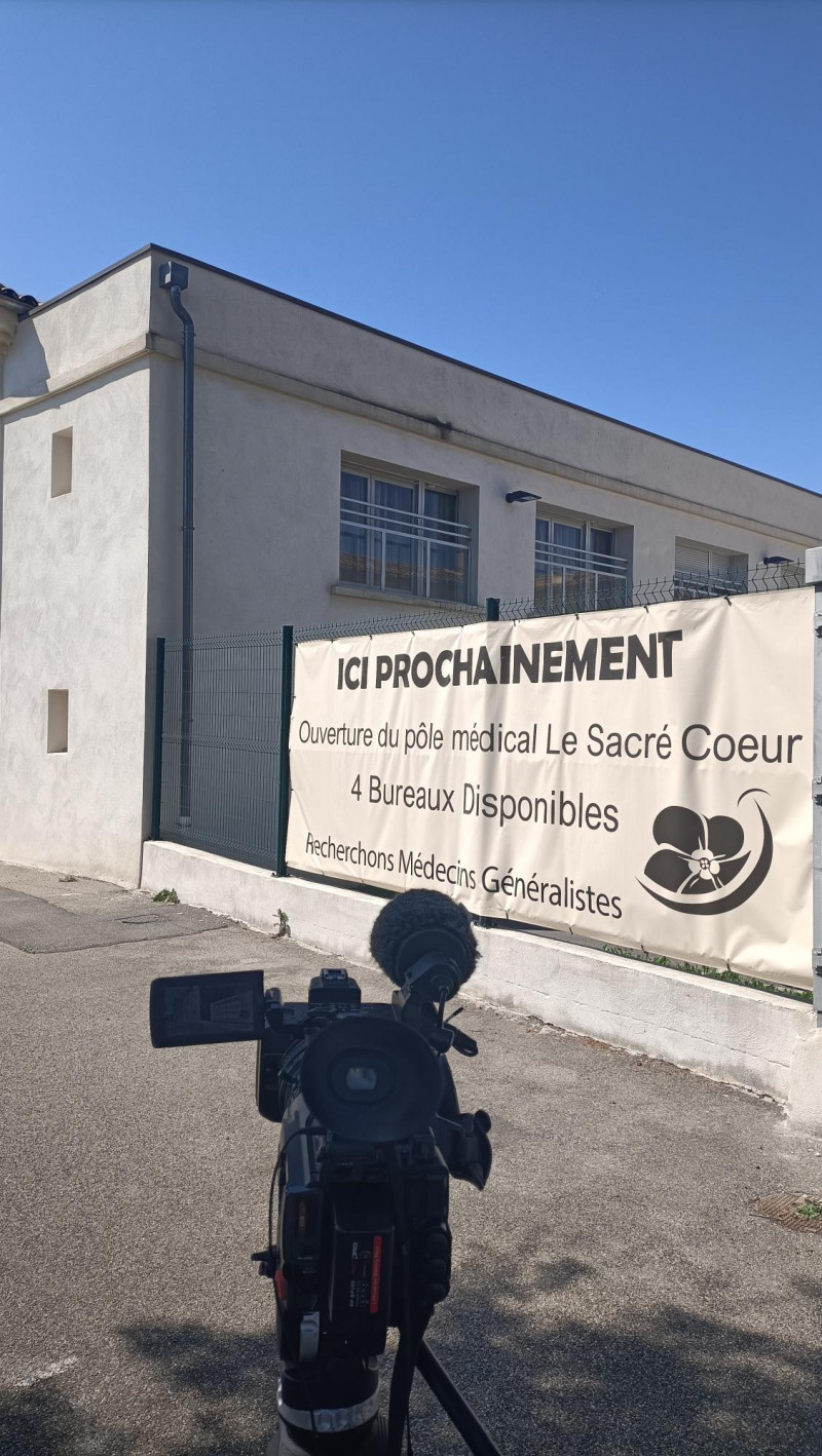 Tournage pour le Pôle Médical Le Sacré Coeur