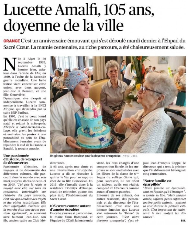 actualité EHPAD SEDNA