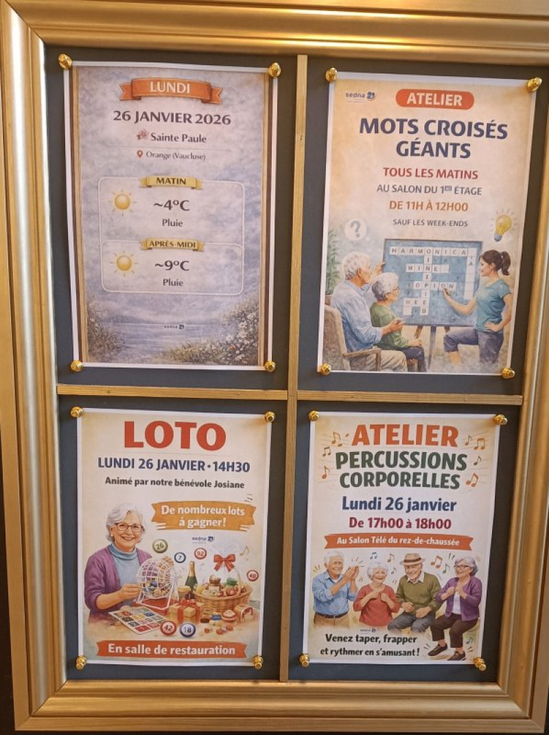 actualité EHPAD SEDNA