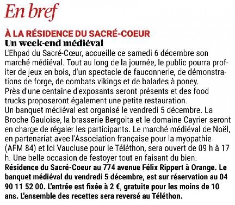 actualité EHPAD SEDNA