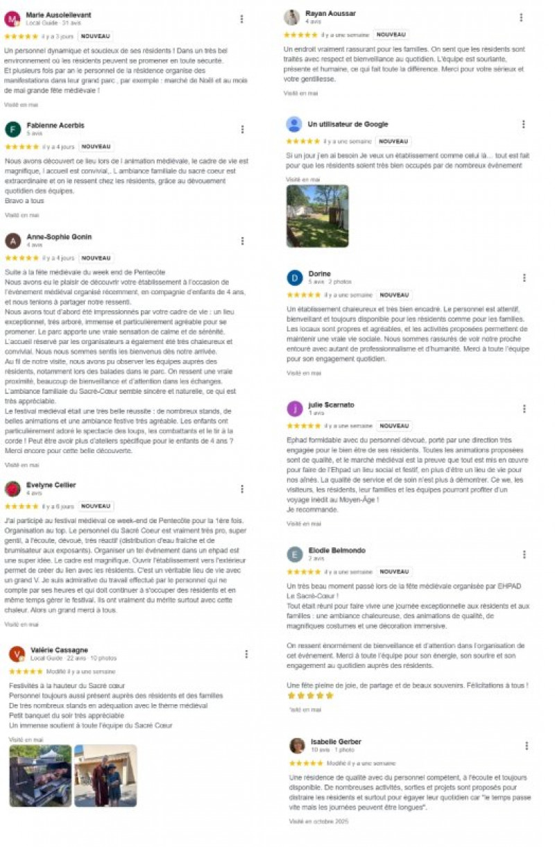 actualité EHPAD SEDNA