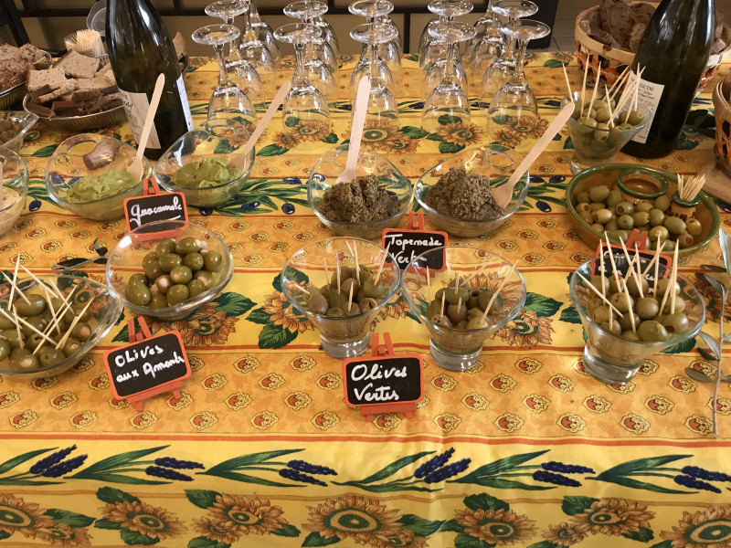 Apéritif à thème : Autour de l'olive